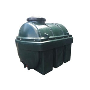 Durable green waste storage tank designed for efficient waste management.
